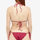 Frankies Bikinis Women's Tiana Bikini Top in Bordeaux