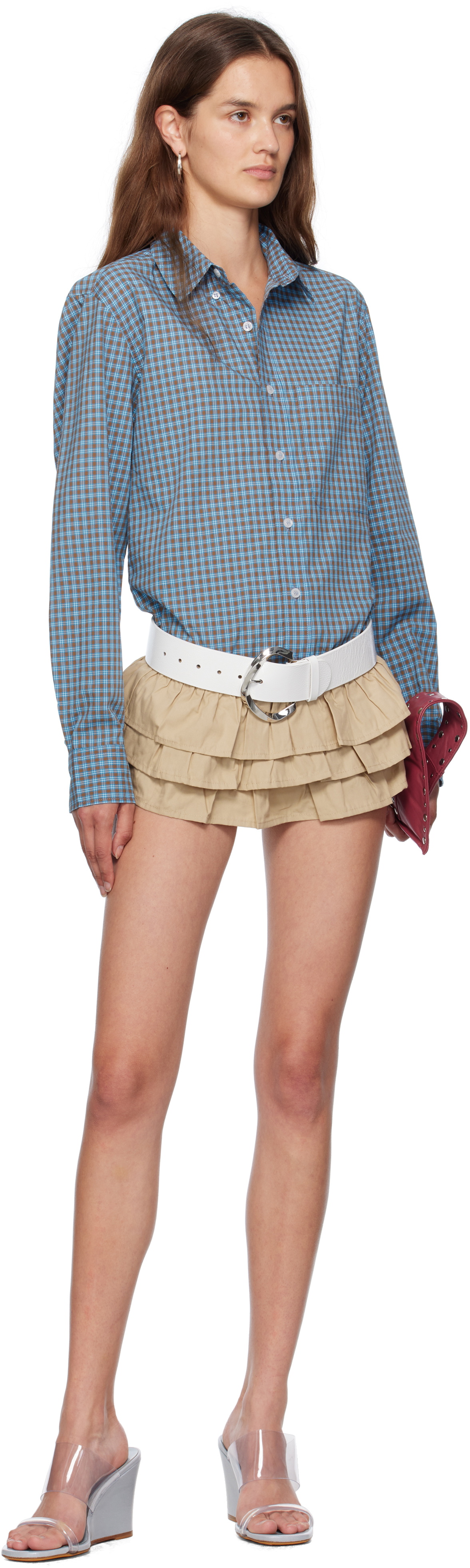 Gimaguas Beige Jardin Shorts
