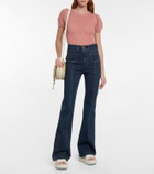 See By Chloe - High-rise flared jeans