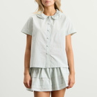 My Mum Made It Women's Esme Button Shirt in Mint