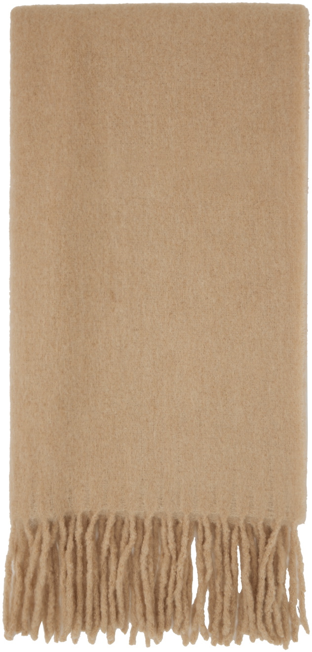 Teurn Studios SSENSE Exclusive Beige Oversized Scarf