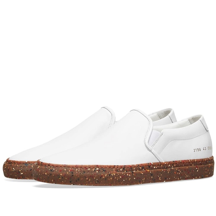 Photo: Common Projects Slip On Camo Sole