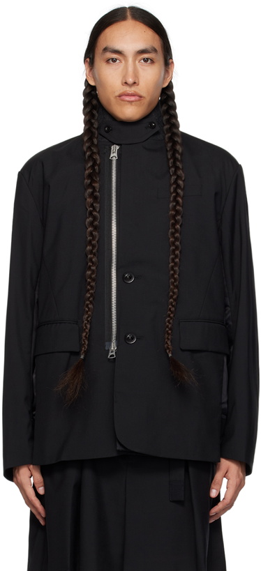 Photo: sacai Black Suiting Jacket