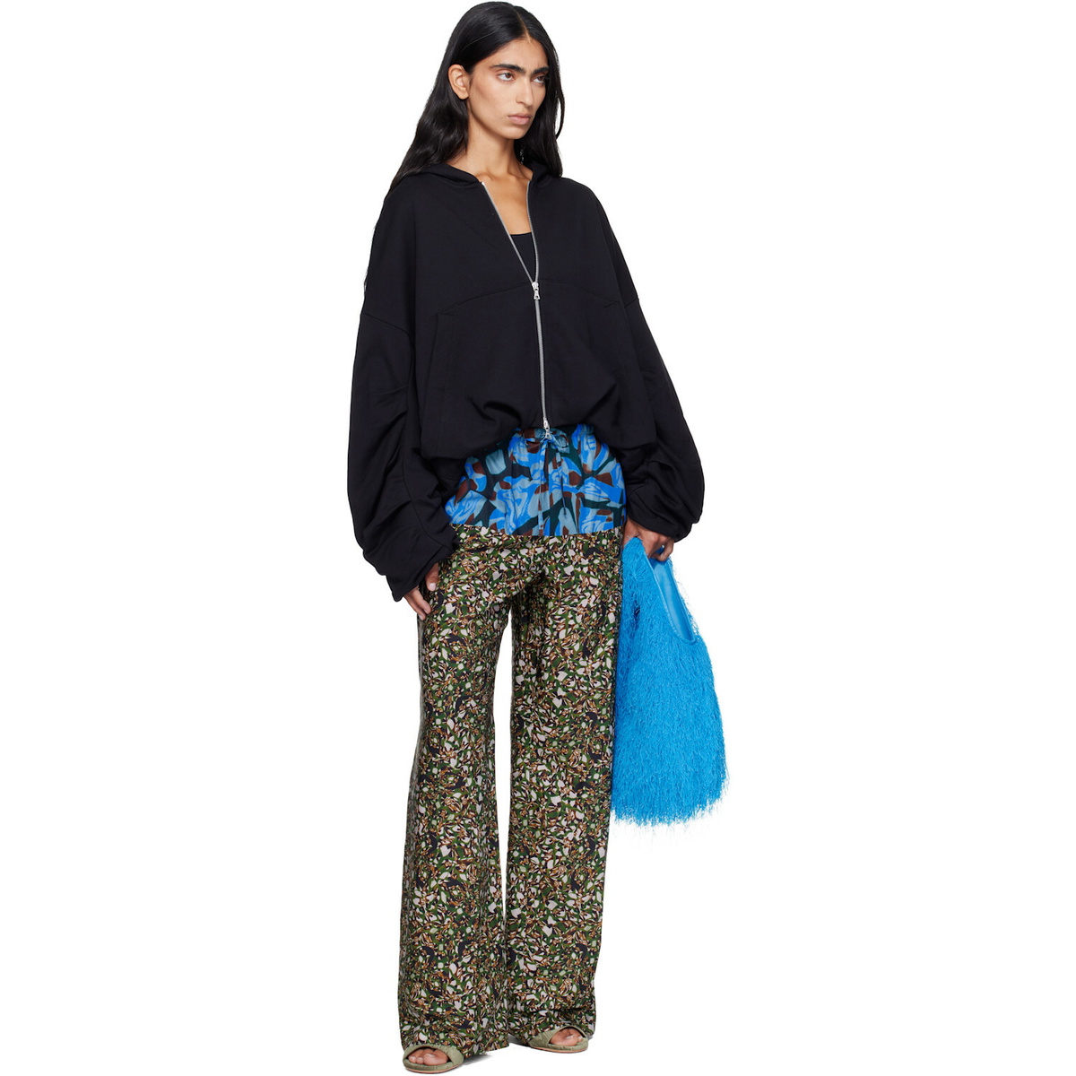 Dries Van Noten Multicolor Purvis Long Lounge Pants