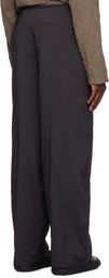 AMOMENTO Gray Side Vent Trousers
