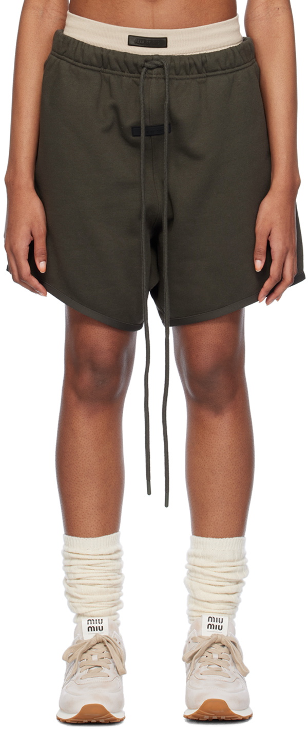 Fear of God ESSENTIALS Gray Drawstring Shorts Fear Of God Essentials