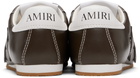AMIRI Brown Pacific Flat Sneakers