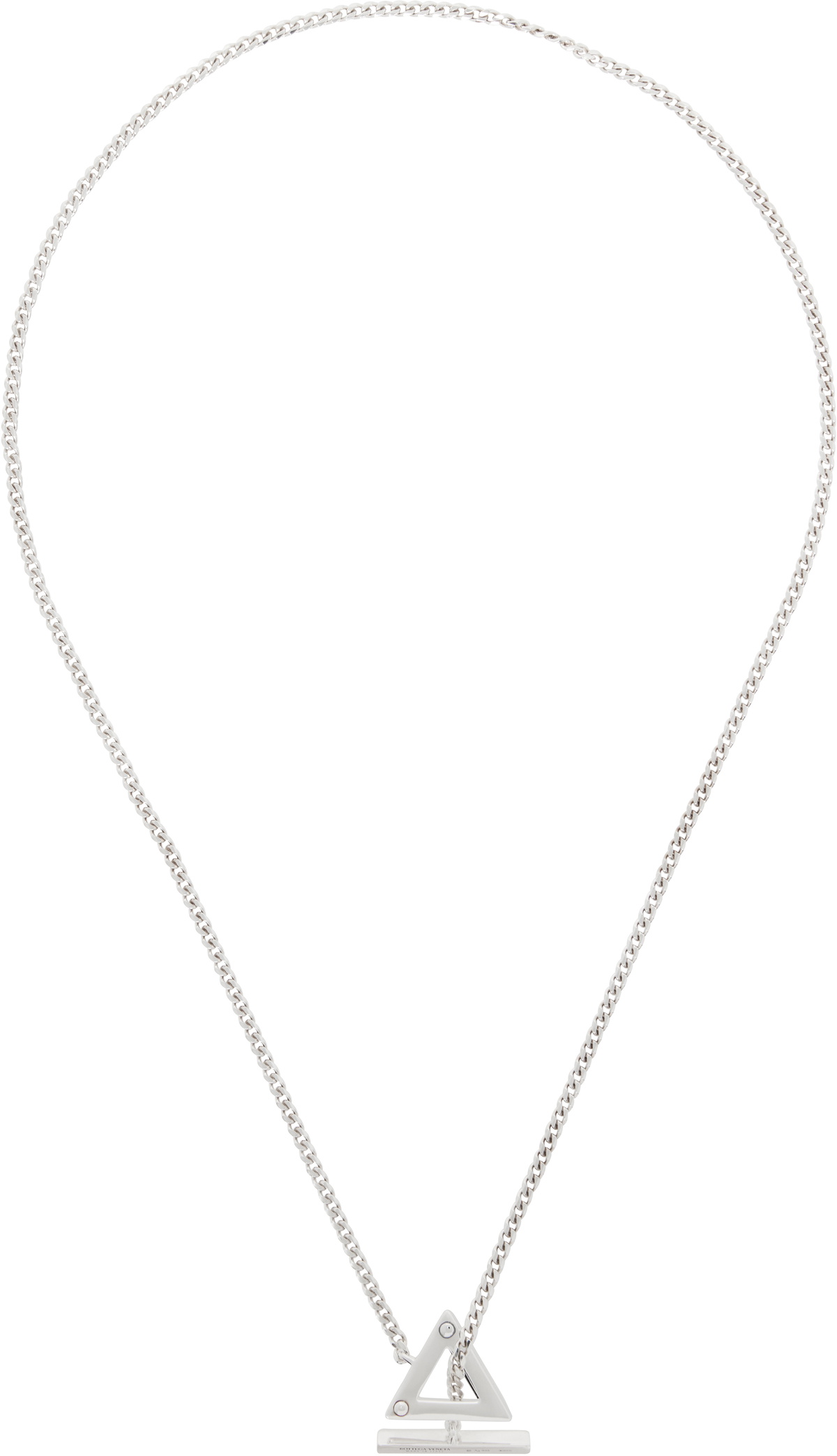 Bottega Veneta - Intreccio sterling silver necklace Bottega
