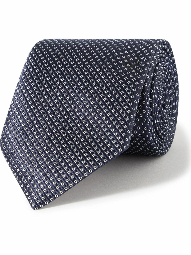 Photo: Canali - 8cm Silk-Jacquard Tie