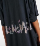 Balenciaga Logo cotton jersey T-shirt dress