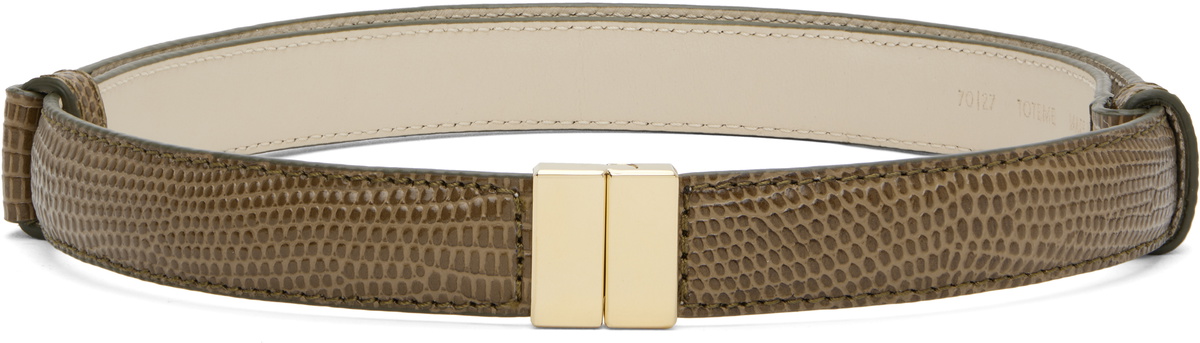 【TOTEME】【VIP】ADJUSTABLE GOLD WOVEN CHAIN BELT WITH HOOKS TOTEME adjustable gold woven chain belt with hooks Gold Toteme