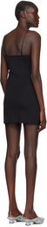 Cou Cou SSENSE Exclusive Black Cami Minidress