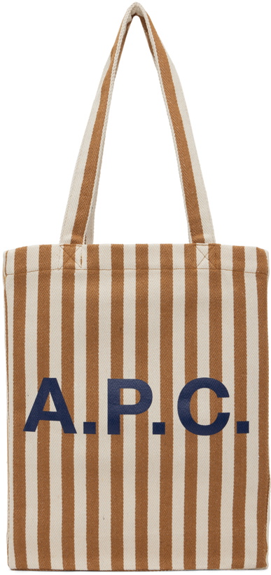 Photo: A.P.C. Tan & Off-White Lou Tote