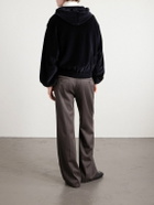 CELINE - Ethan Wide-Leg Wool-Gabardine Trousers - Brown