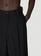 Balenciaga Tailored Double-Front Suit Pants