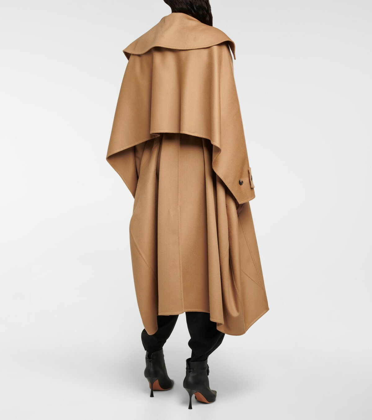 Loewe Belted wool and cashmere coat Loewe