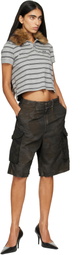 Prototypes Brown Overdyed New Camo Shorts