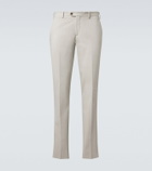 Lardini Cotton-blend slim pants