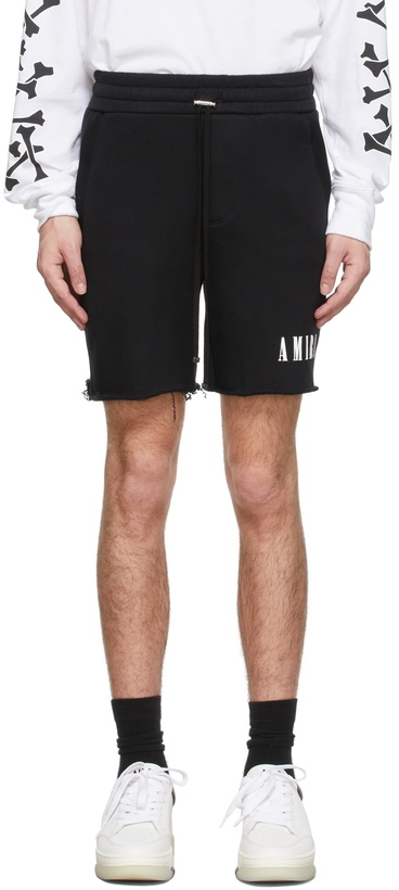 Photo: AMIRI Black Core Logo Shorts