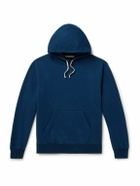 Beams Plus - Cotton-Jersey Hoodie - Blue
