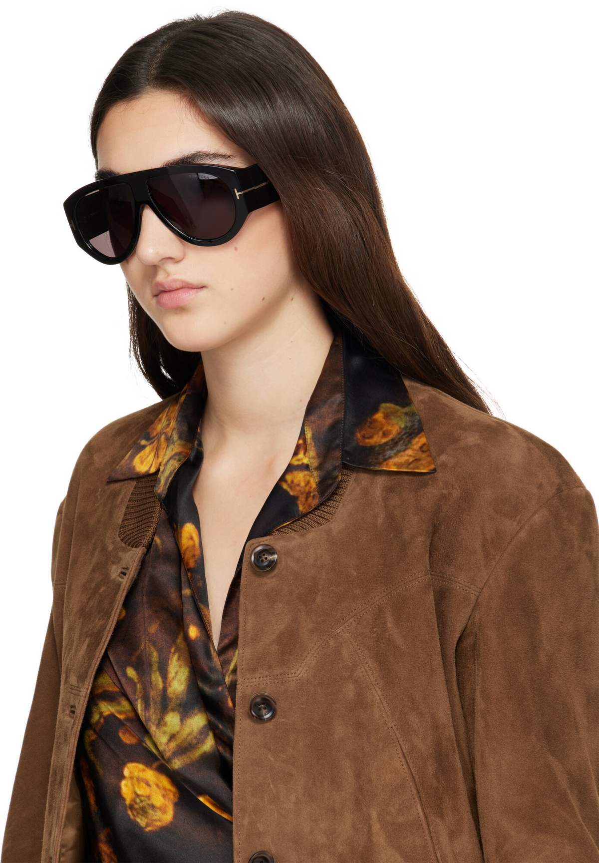 TOM FORD Black Bronson Sunglasses