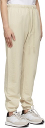 Museum of Peace & Quiet Beige Logo Lounge Pants