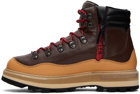 Moncler Brown Peka Trek Boots