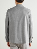 Eleventy - Wool-Blend Overshirt - Gray