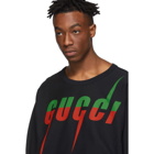 Gucci Black Logo Sweatshirt
