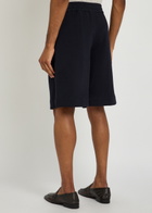 Jil Sander Cotton Shorts Navy