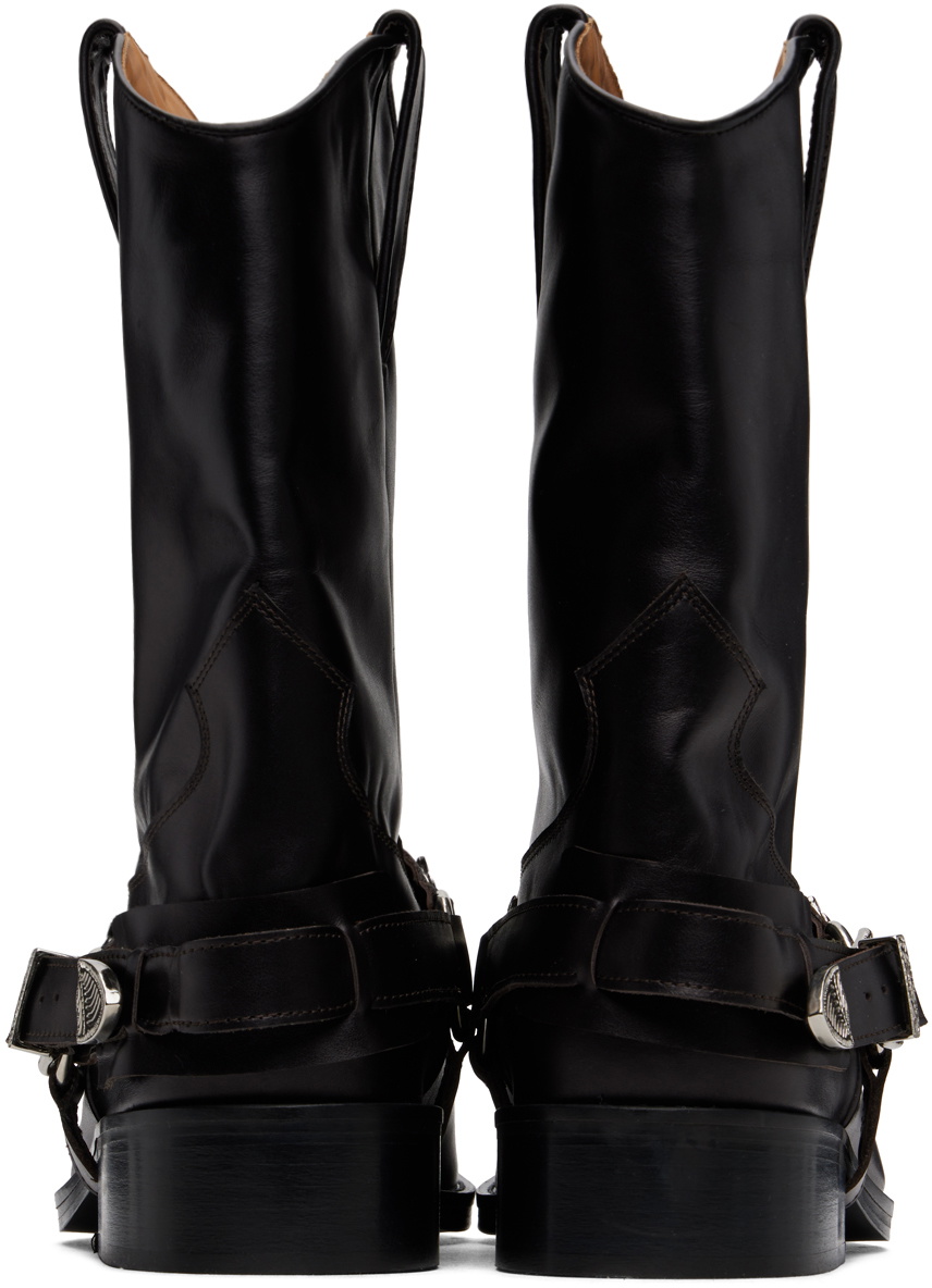 Toga Virilis SSENSE Exclusive Brown Boots