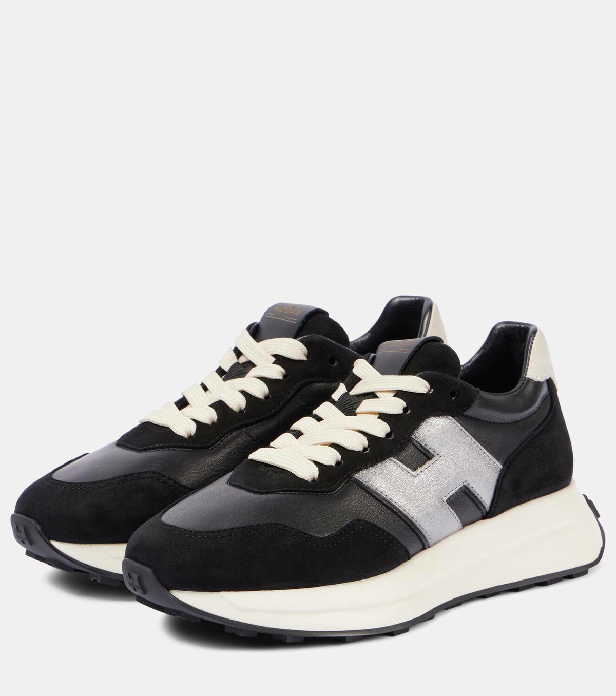 Hogan H Patch Suede Sneakers Hogan hogan-h-patch-suede-sneakers-hogan