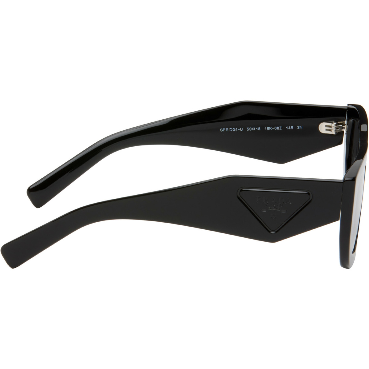 Prada Eyewear Black Square Sunglasses