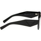 Prada Eyewear Black Square Sunglasses