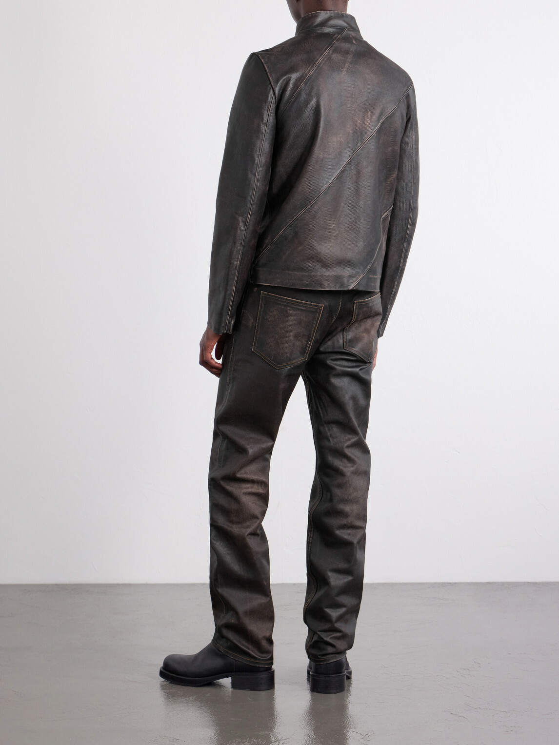 424 - Leather Jacket - Brown