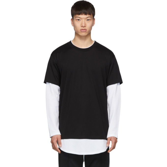 Photo: mastermind WORLD Black Layered Long Sleeve T-Shirt