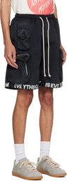 Rivington Roi Rebis Black Left Out Shorts