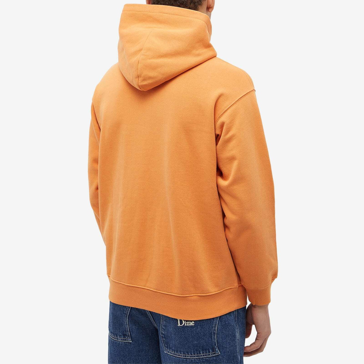 【DIME】 CLASSIC SMALL LOGO HOODIE : JUPITER Dime Men's Classic Small Logo Hoodie in Jupiter Dime