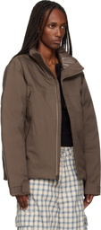 The North Face Brown Mountain Range Down Jacket