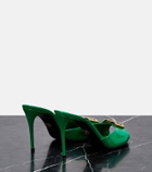 Dolce&Gabbana - DG patent leather mules