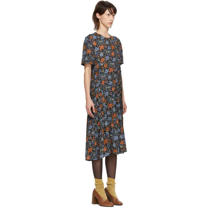 Acne studios floral on sale dress