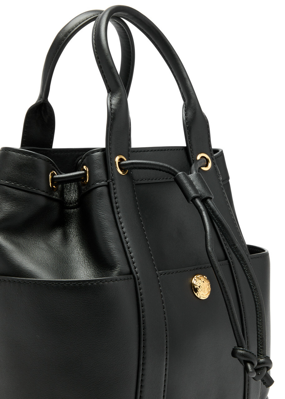 Veronica Beard Goody Leather Bucket bag - Black - One Size