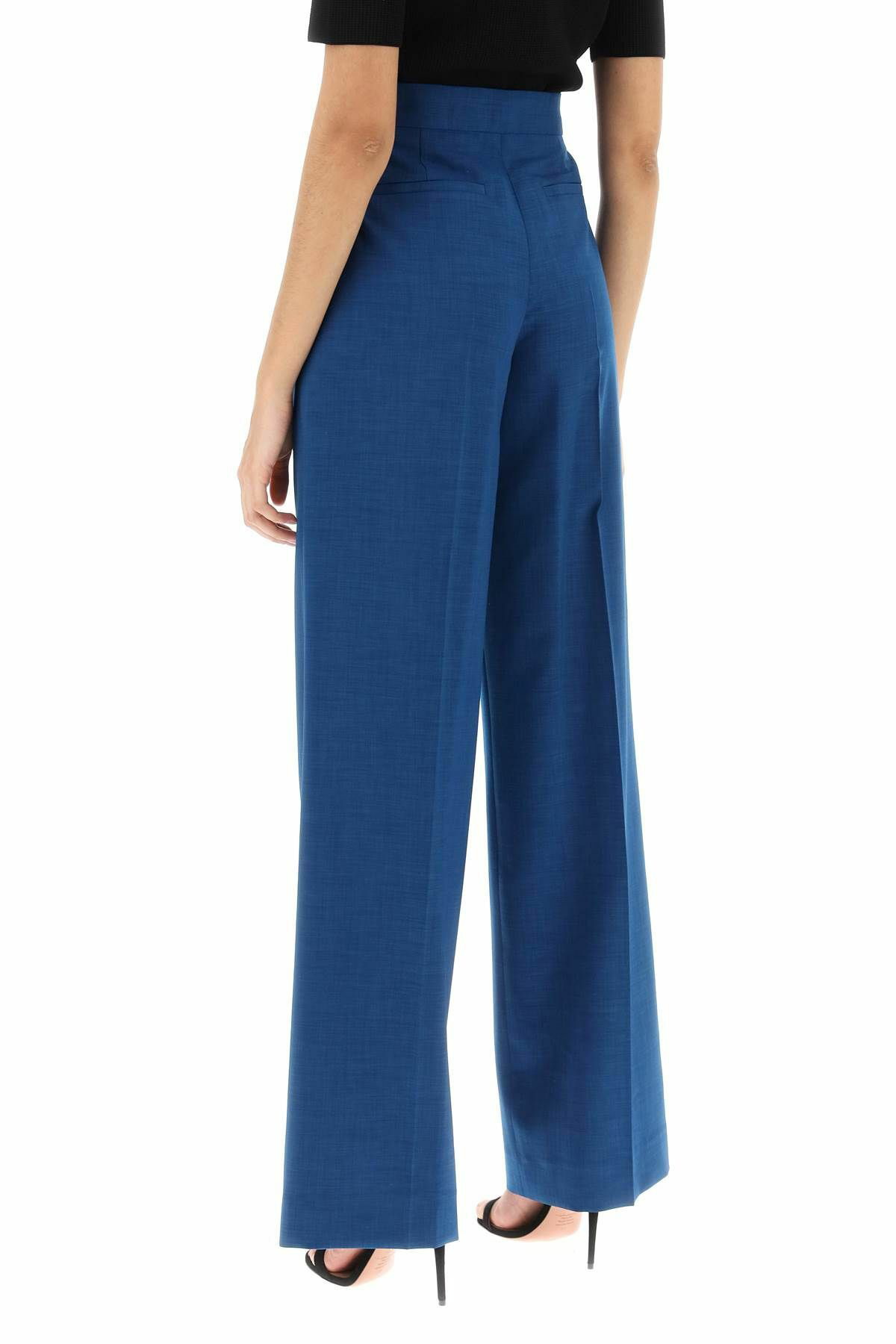 【送料&関税込】Tory Burch Wide Leg Pants TORY BURCH wide leg pants Blue Tory Burch