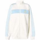 Adidas Women's Blocked Track Top in Off White