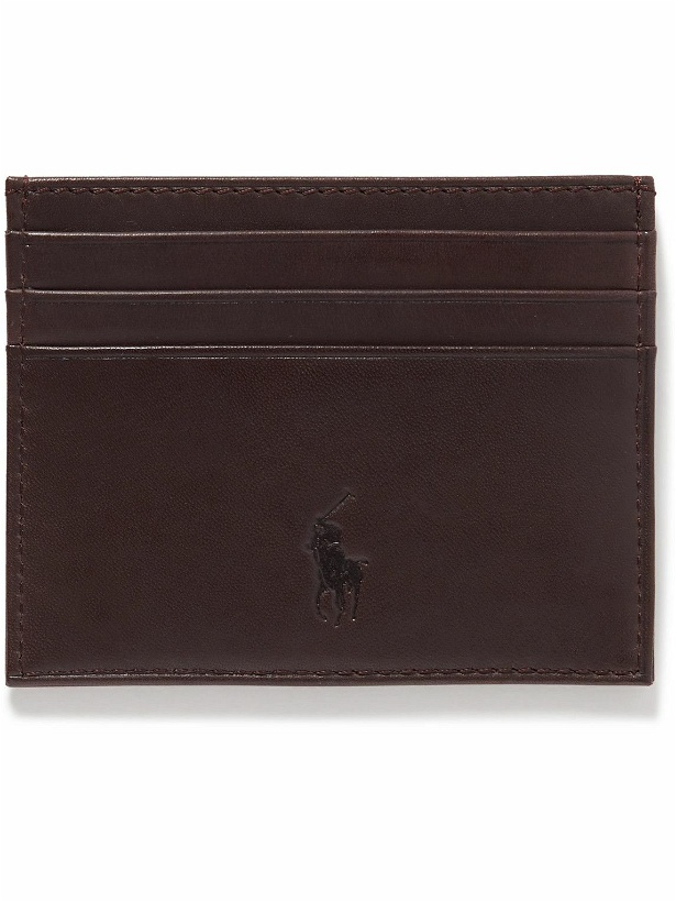 Photo: Polo Ralph Lauren - Suffolk Logo-Detailed Leather Cardholder