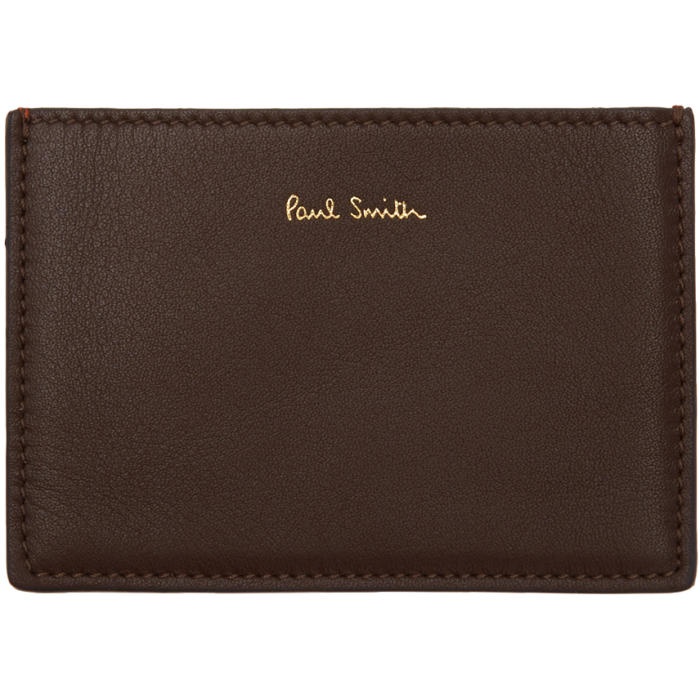 Photo: Paul Smith Brown Concertina Card Holder