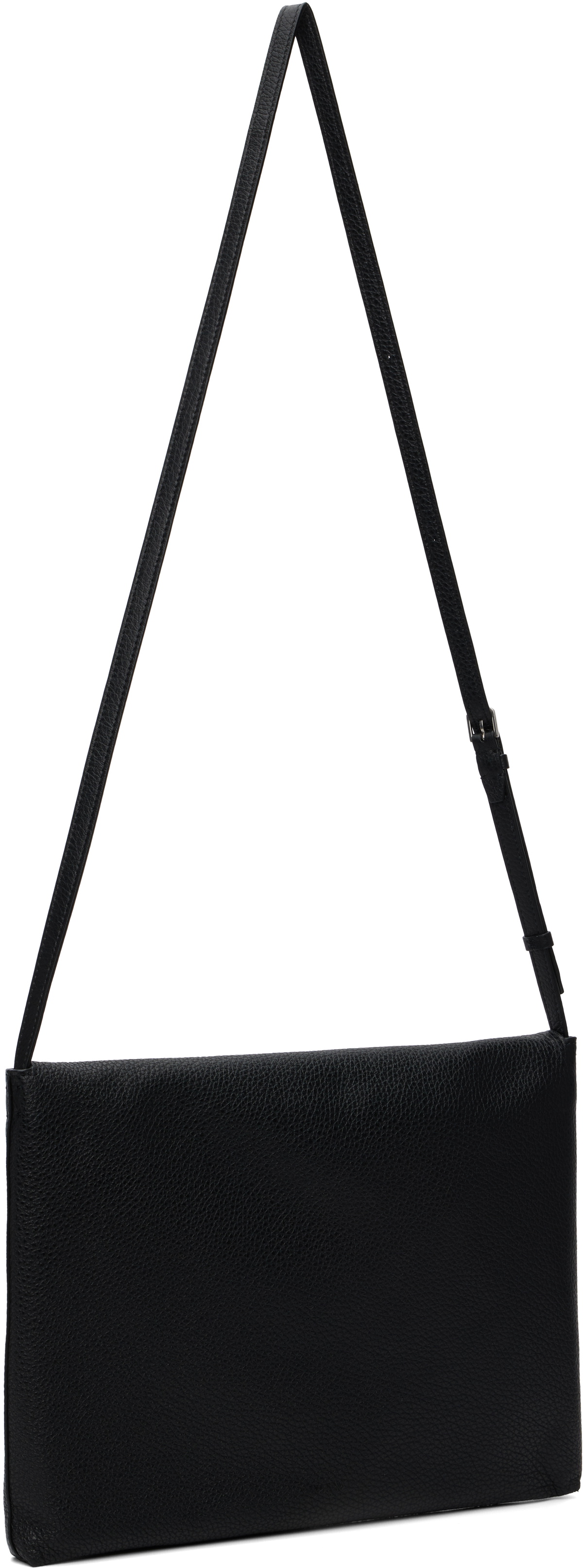 The Row Black Nan Messenger Bag
