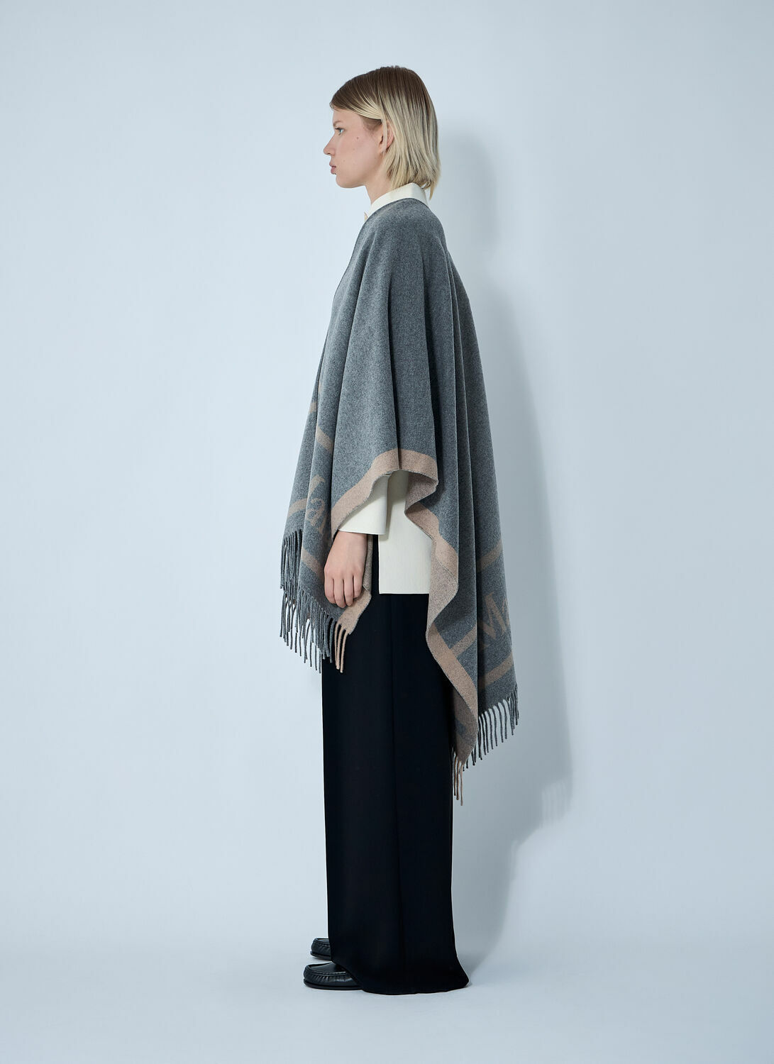 Max Mara Hilde Logo Motif Scarf