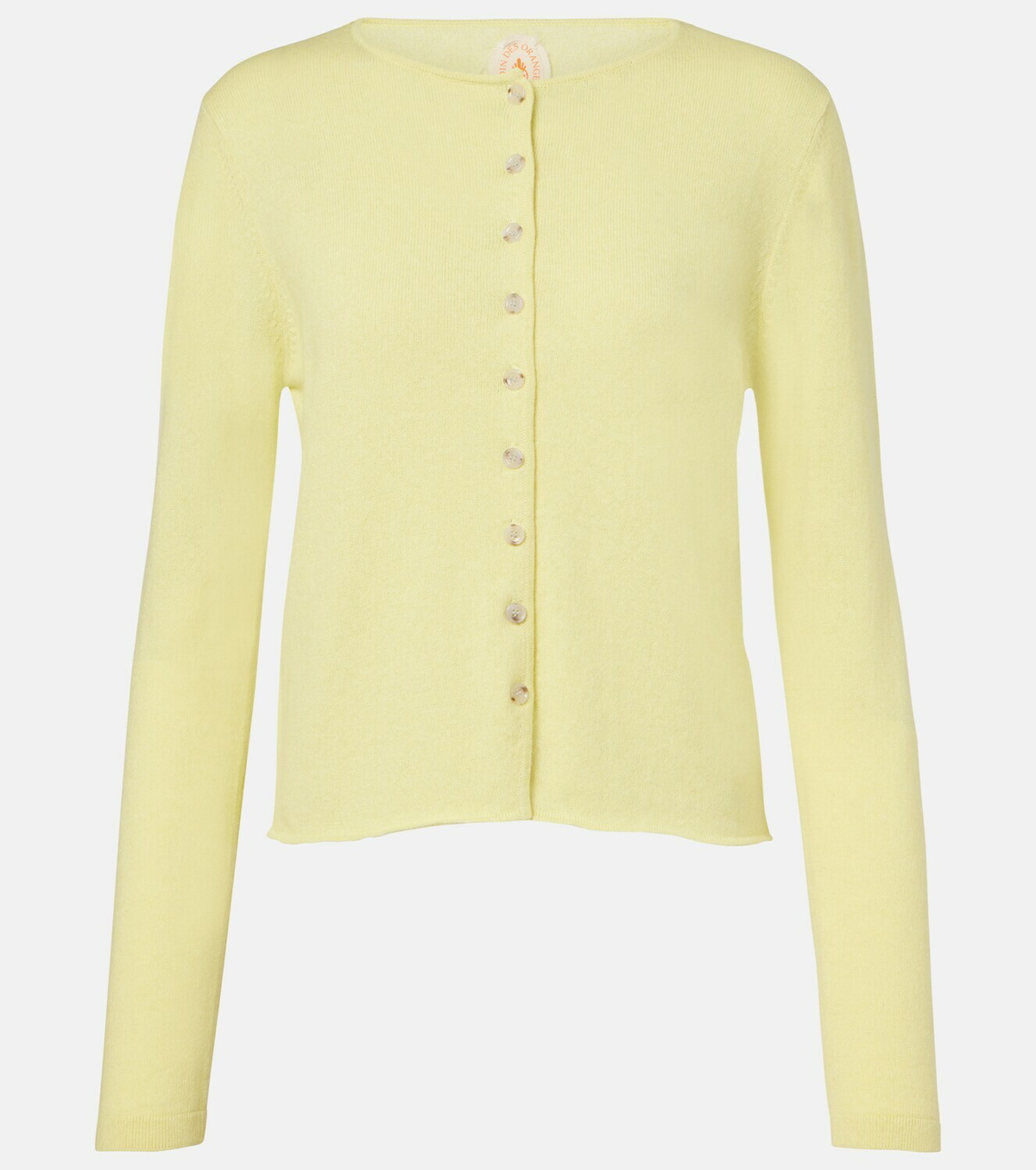 Jardin des Orangers Cotton and cashmere cardigan