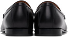 Valentino Garavani Black VLogo 'The Bold Edition' Calfskin Loafers